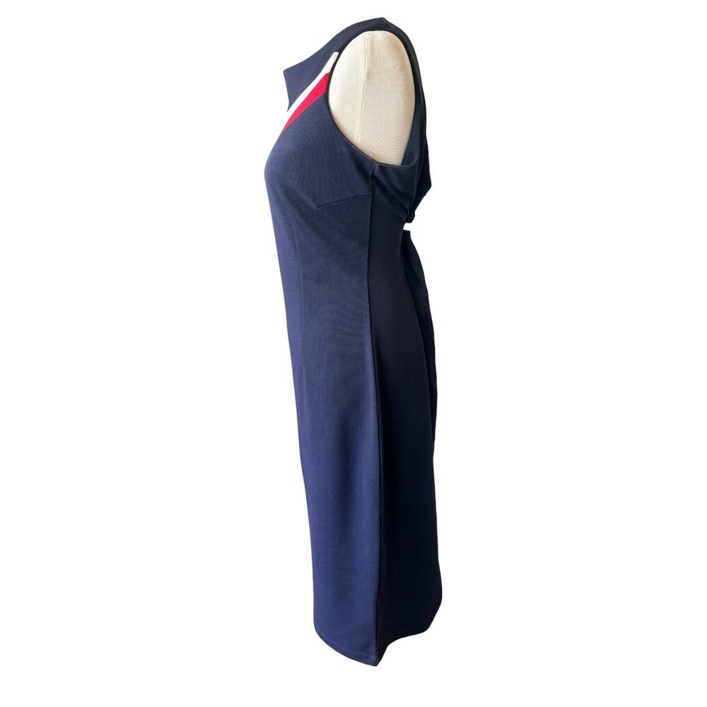Tatyana Clothing Vintage-Inspired Rock the Boat Chevron Wiggle Dress EUC - Picture 3 of 9